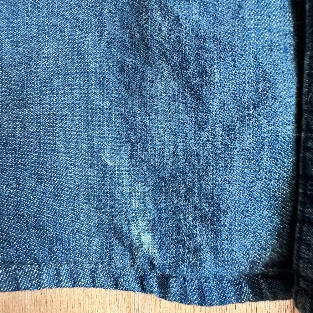 WindRiver Flannel Lined Snap Denim Shirt - Picture 3 of 6